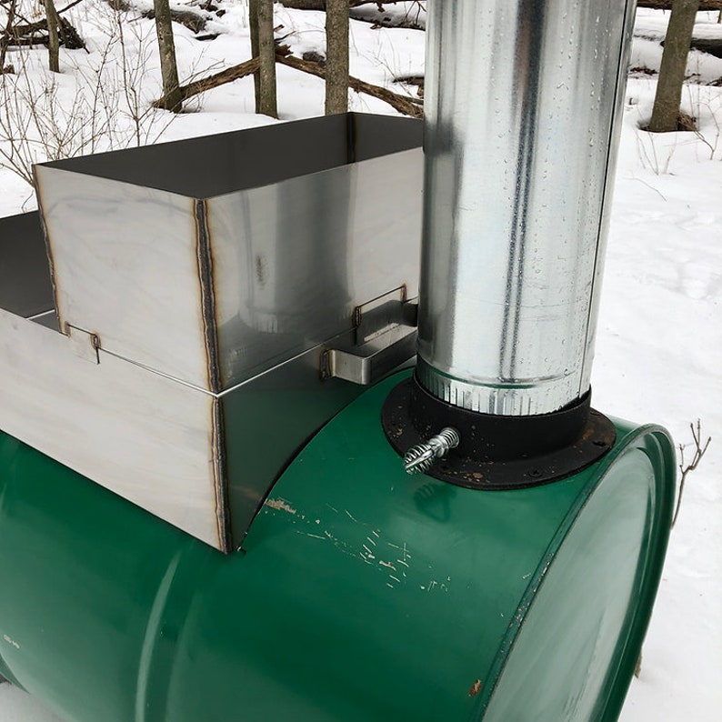 PREORDER Flat Pan 55 Gallon Barrel Maple Syrup Evaporator Etsy