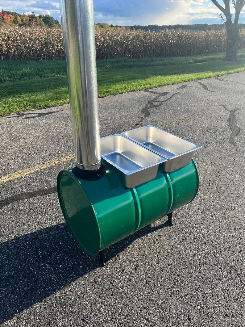 PREORDER 55 Gallon Barrel Maple Syrup Evaporator Bassett Etsy