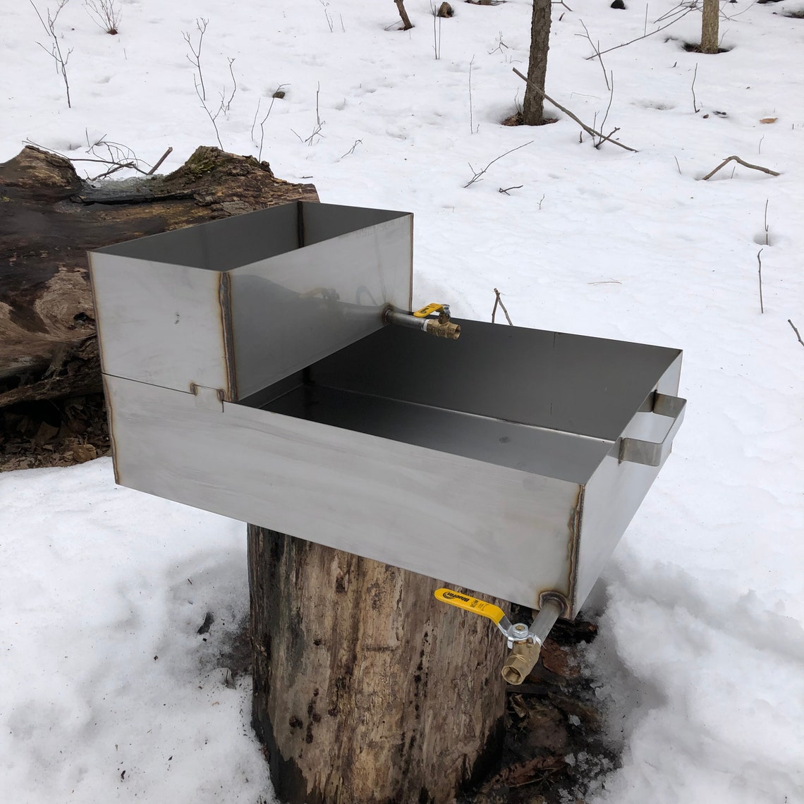 PREORDER Flat Pan 55 Gallon Barrel Maple Syrup Evaporator Etsy