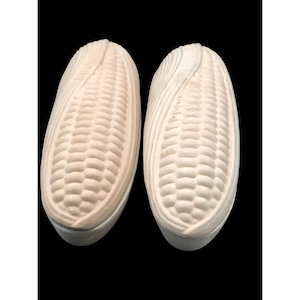 Romertopf Terracotta Corn Bakers: Set of 2 - Mexican Elote Recipe Included