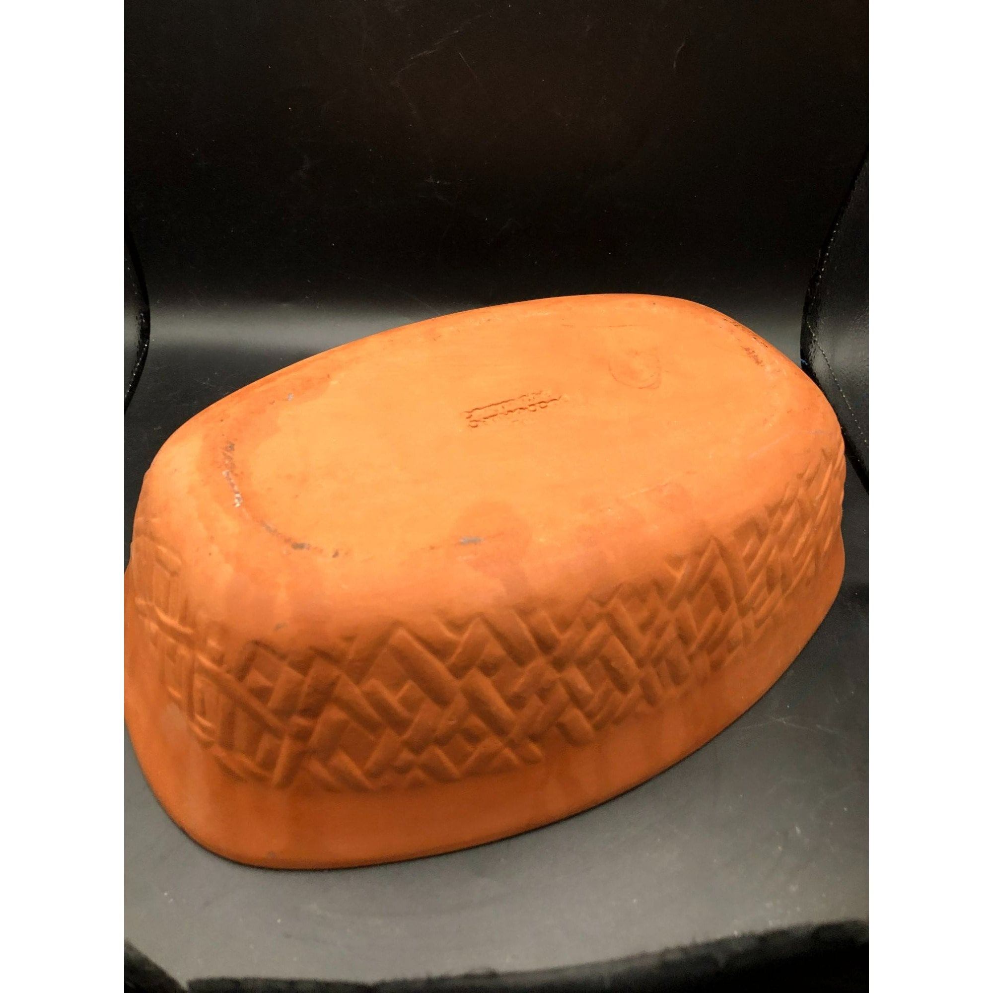 VINTAGE La Terracotta Baker Roasting Pan W/ Lid Terracotta Etsy