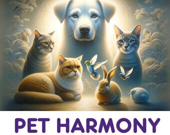 Pet Wellness Insights Guide & Custom Session - Uplift Your Pet's Vitality and Harmony