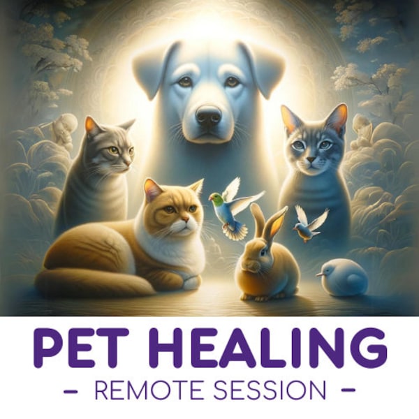 Revitalize Your Pet's Spirit - Remote Energy Healing Session