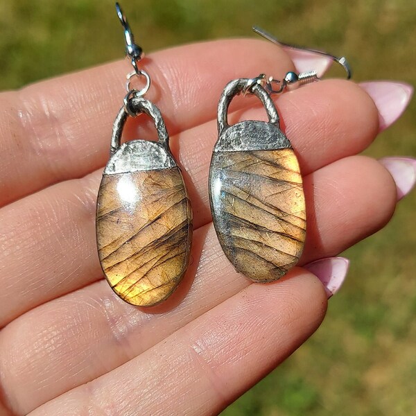 Soldered Earrings Etsy