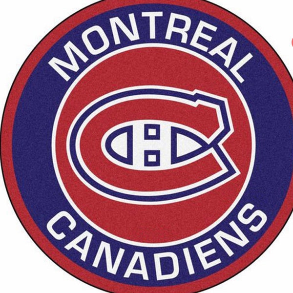 Canadiens Montréal logo Peinture de diamant perles rondes