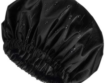 Satin Lined Shower Cap
