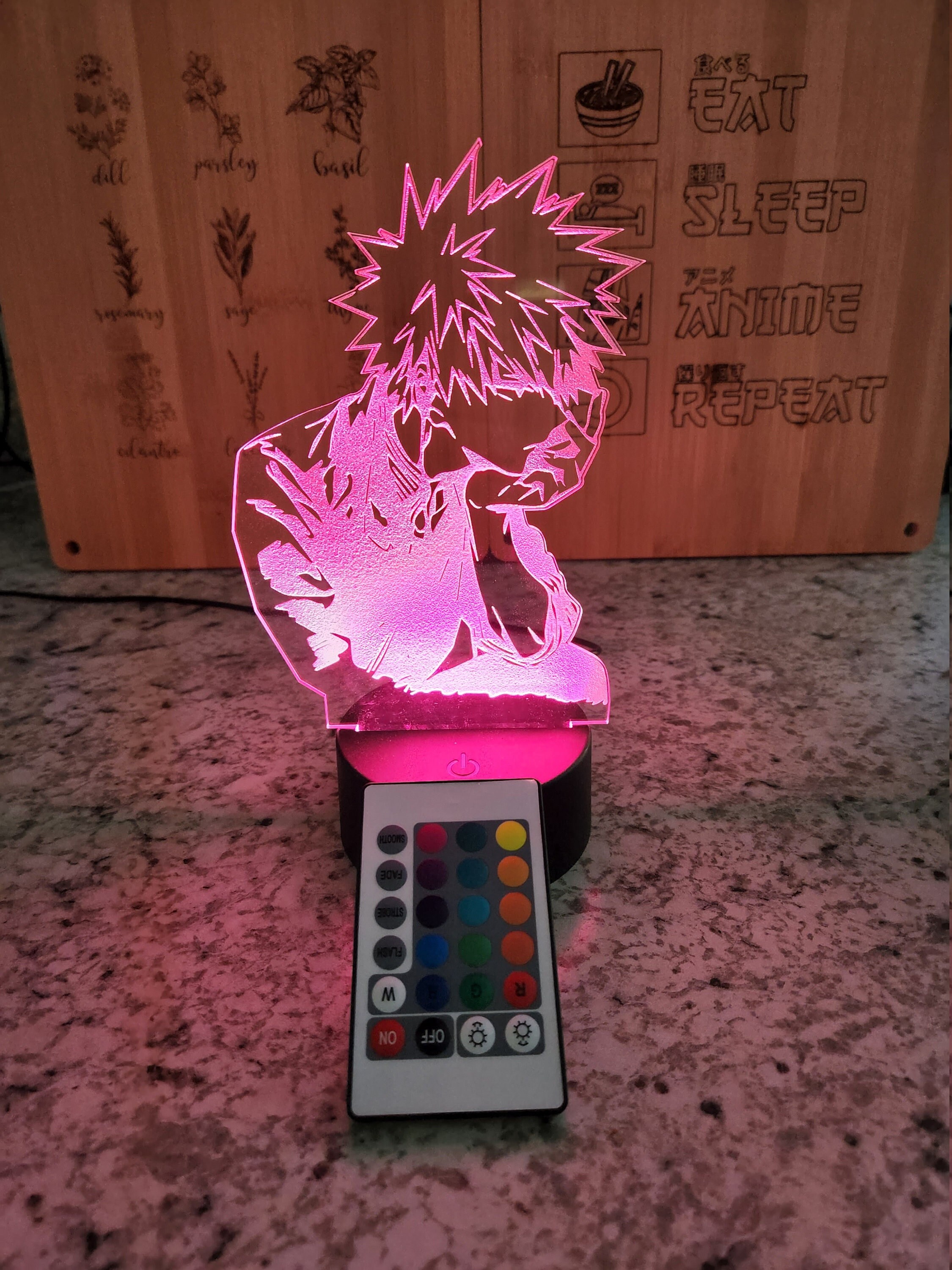 My Hero Academia Led - Etsy | Leuchtfiguren