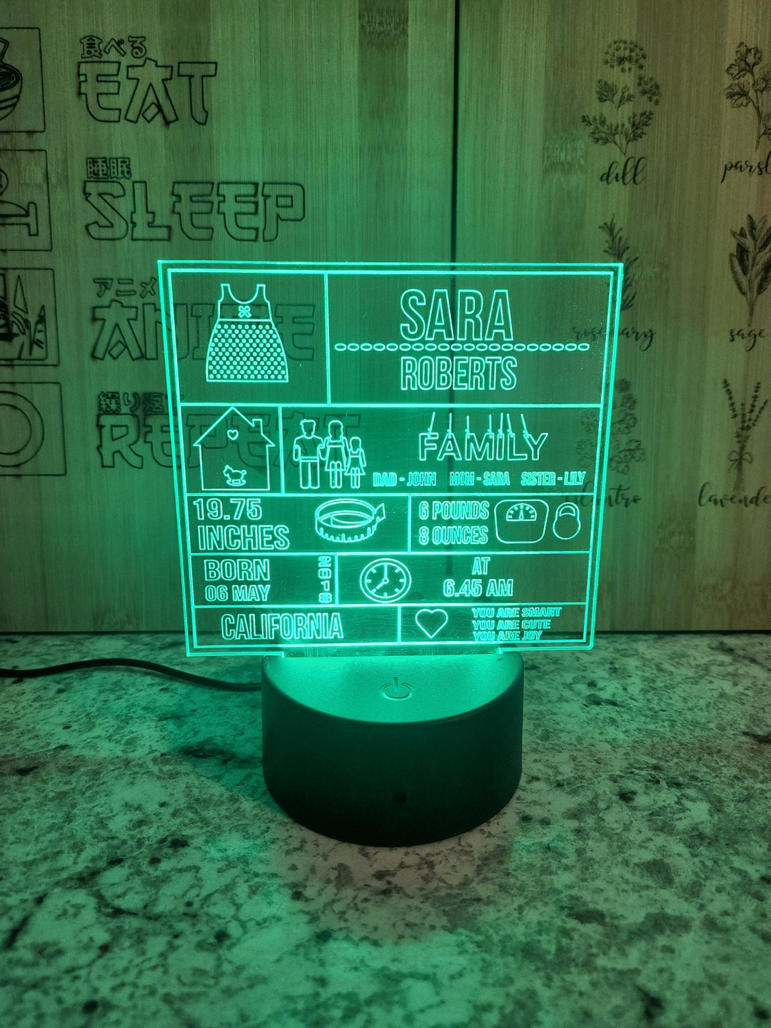 Baby Announcement Etsy