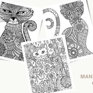 Cat Coloring Pages