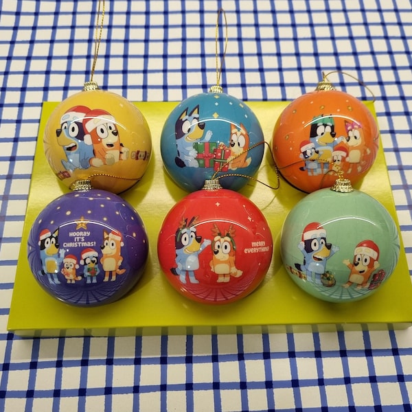 Bluey Christmas bauble | Bluey Christmas decoration | Bluey Christmas ornament
