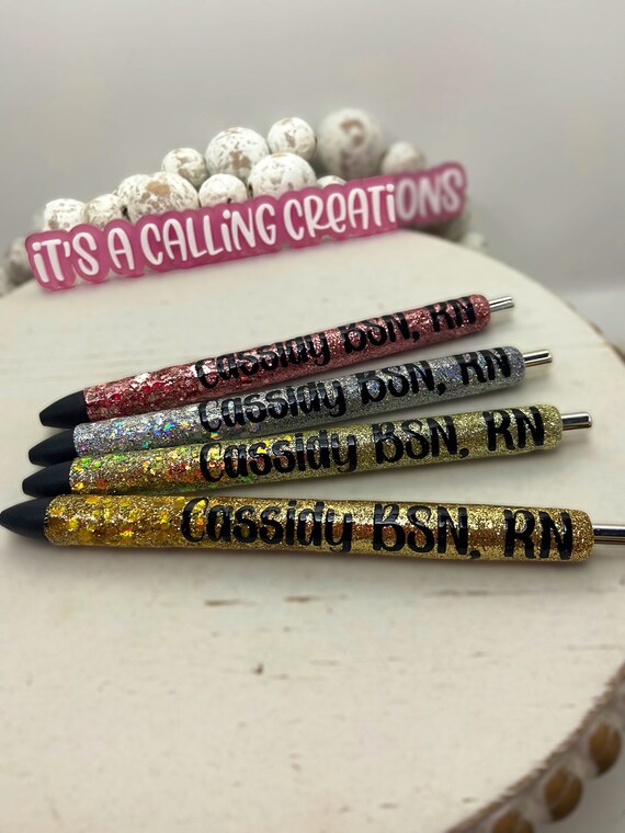 Adult Sassy Motivational Sayings Glitter Pens