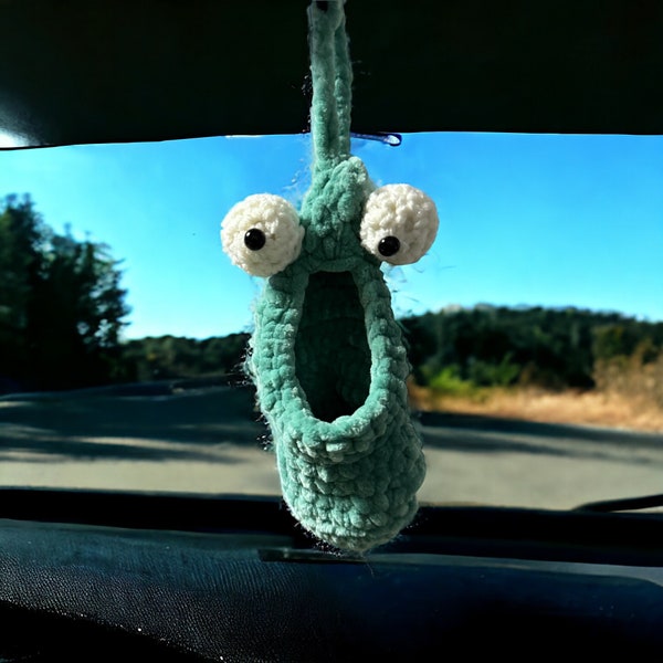 Colorful Yip-Yip Car Knick-Knack Holder, Mirror Dangle Decor, Car Accessory Gift