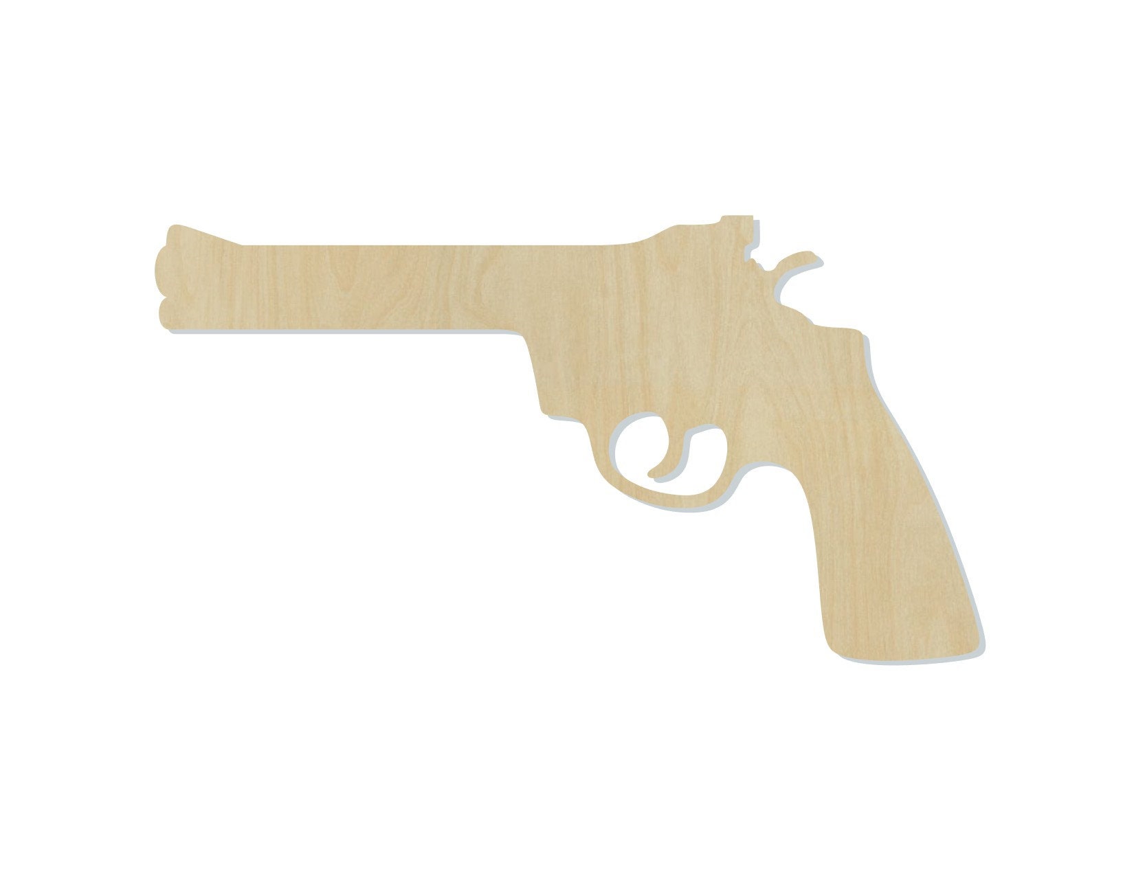 Revolver Gun Shooting Wood Shape Cutout 1921 Wood Cutouts - Etsy