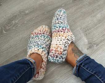 Handmade Ladies footies, booties, slippers; Handmade Slipper Socks