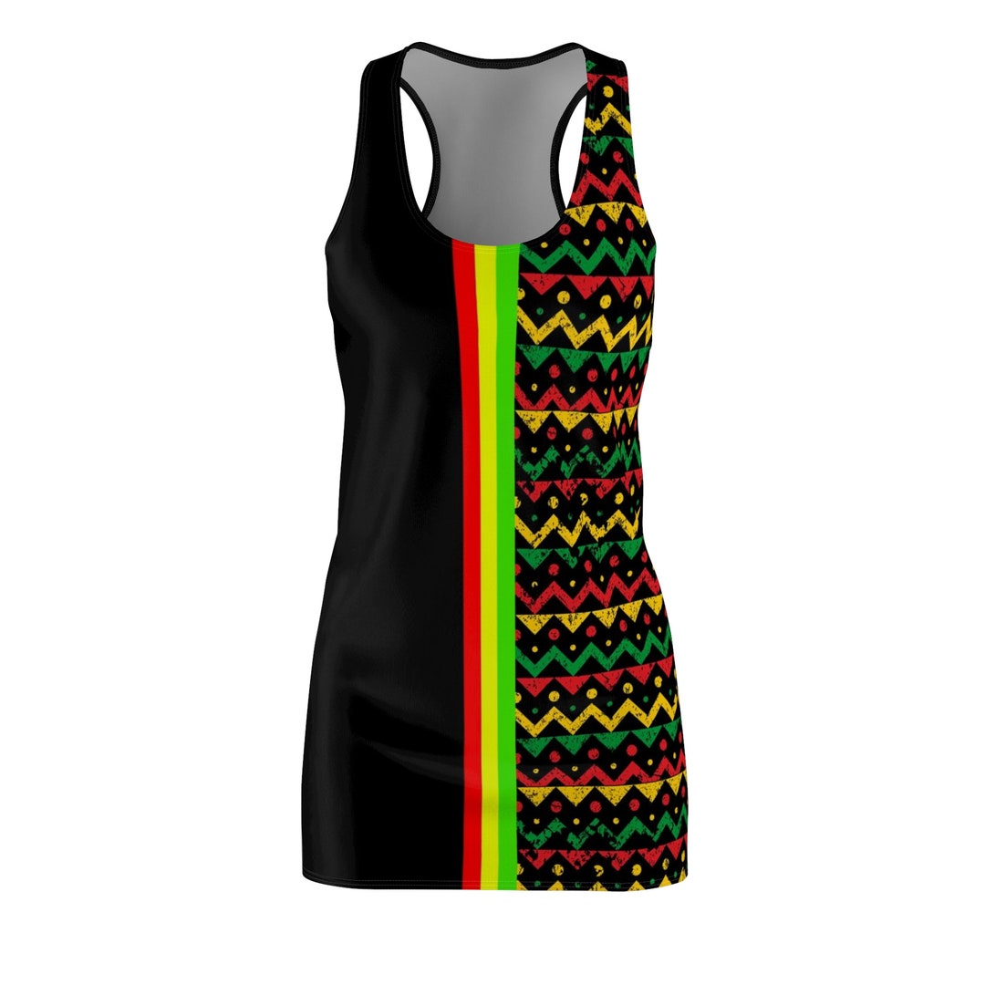 Rasta Pattern Dress, Rasta, Dress Etsy