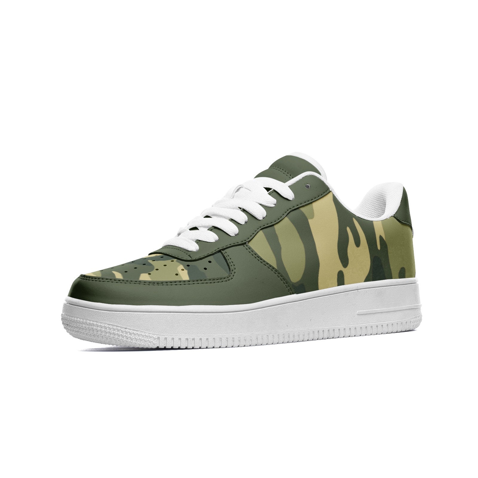 Air Force 1 Inspired Shoes Camo Sneakers Camo Shoes - Etsy Australia