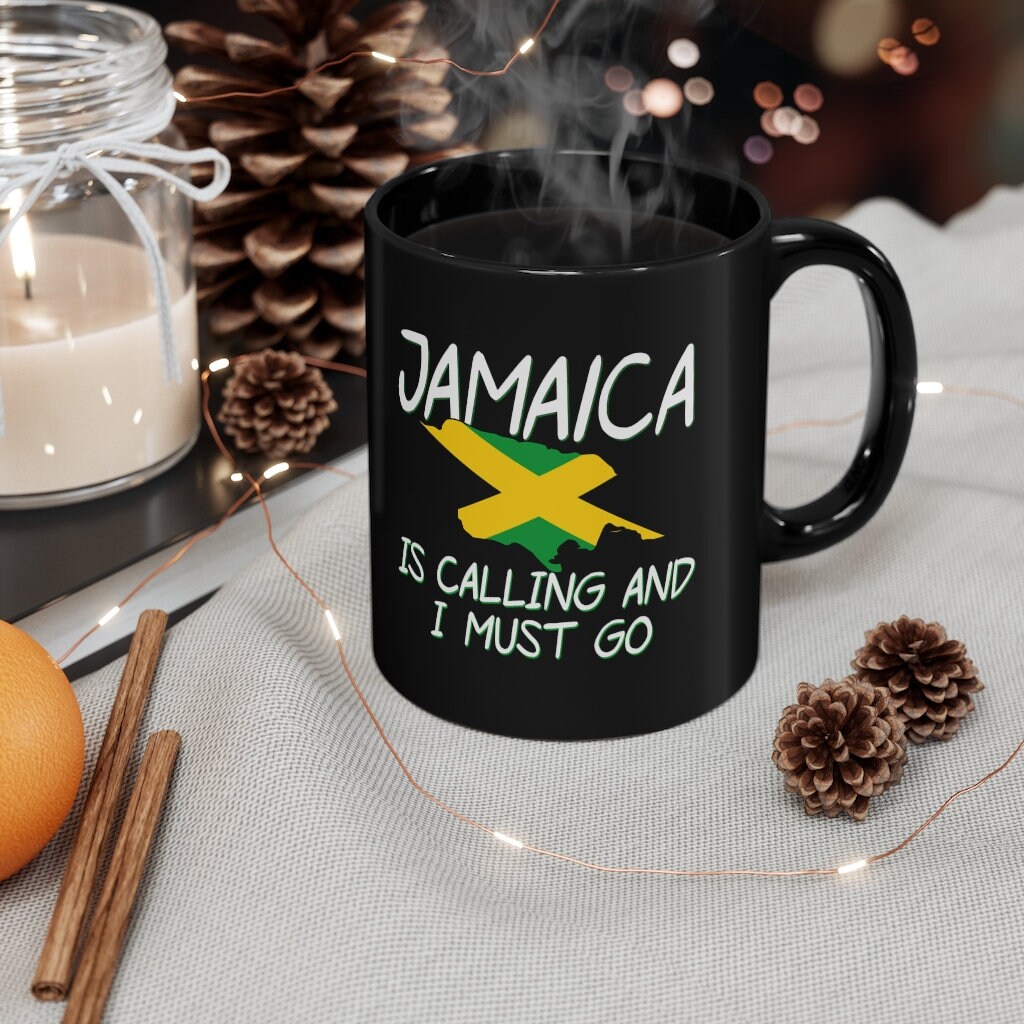 Jamaica Mug Jamaican Jamaica Souvenir Jamaican Souvenir Etsy