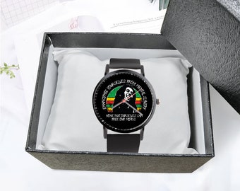 Custom bob marley Watch