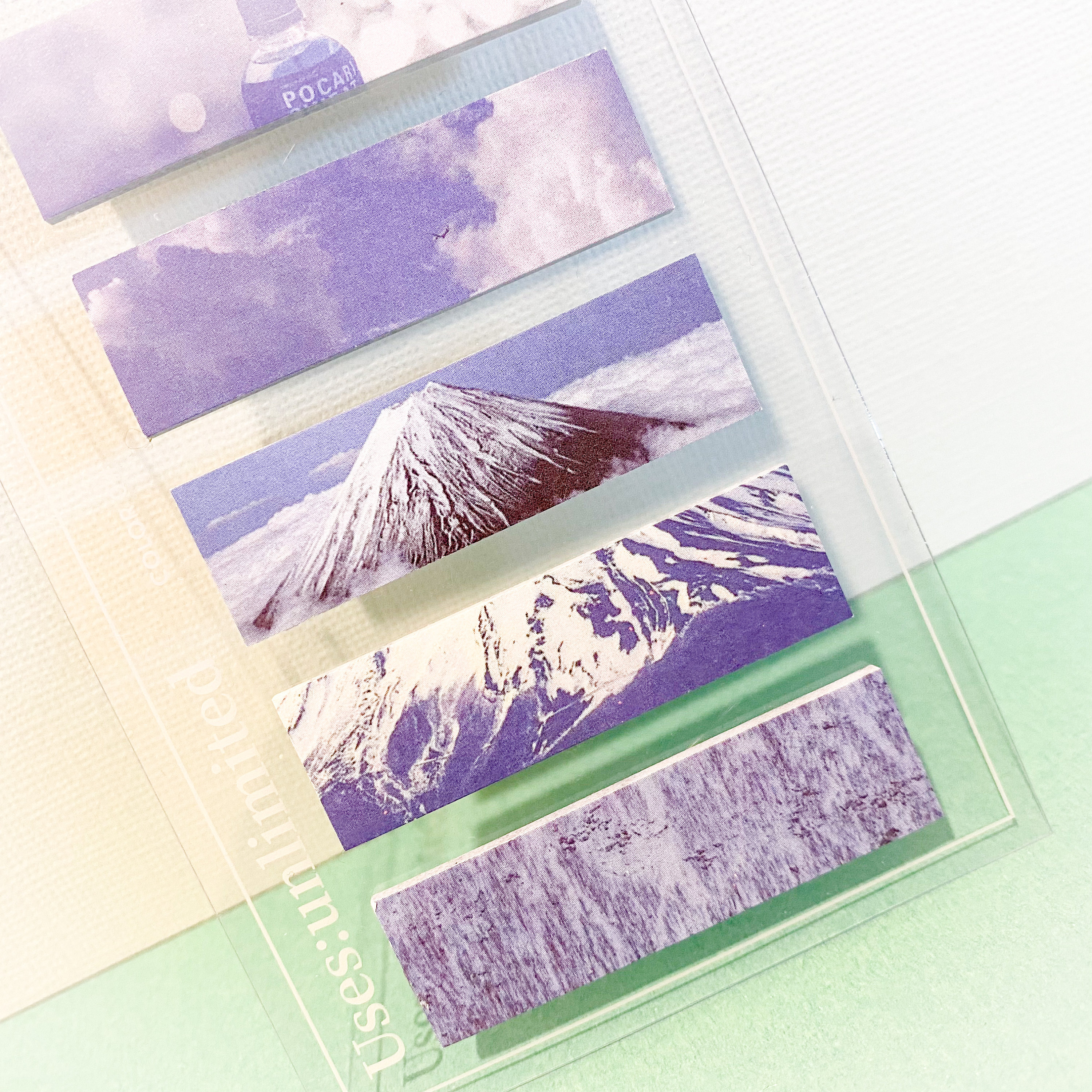 Cold Front Sticky Notes 100 Sheets Snow Mountain Sticky Note Flag Tab Index Bookmark Stationery ...