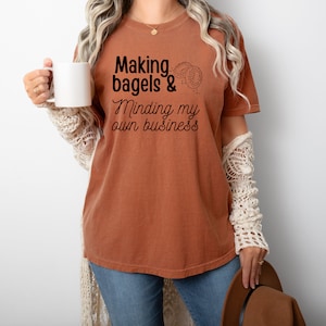 Bagels machen und sich um mein eigenes Geschäft kümmern PNG