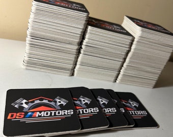 50-1000 pcs Custom Car Logo Air Fresheners Business Bulk