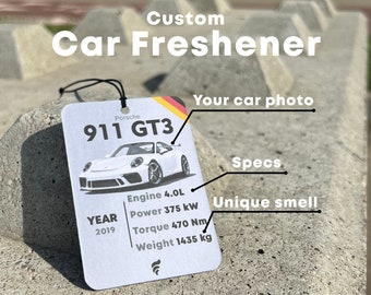 Custom Car Freshener | Choose your photo
