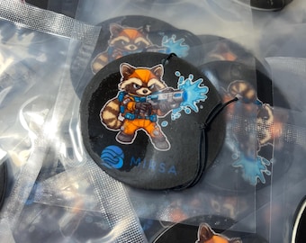 50-1000 pcs Custom Car Logo Air Fresheners Business Bulk