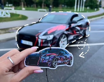 Custom Photo Air Freshener | Personalized Picture Car Freshener