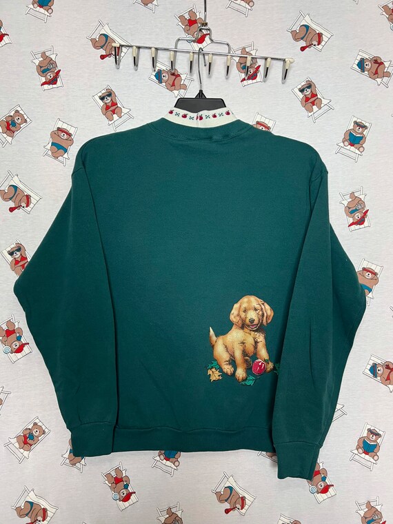 90s vintage Pets sweatshirt by Gopher size PL for… - image 5