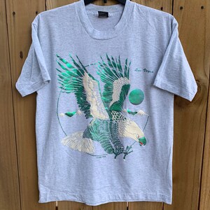 Vintage 80s Las Vegas Eagle single stitched unisex tee size Large by Best Fruit of the Loom.
