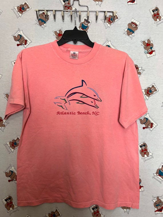 90s vintage Atlantic Beach, NC tee size L for wom… - image 1