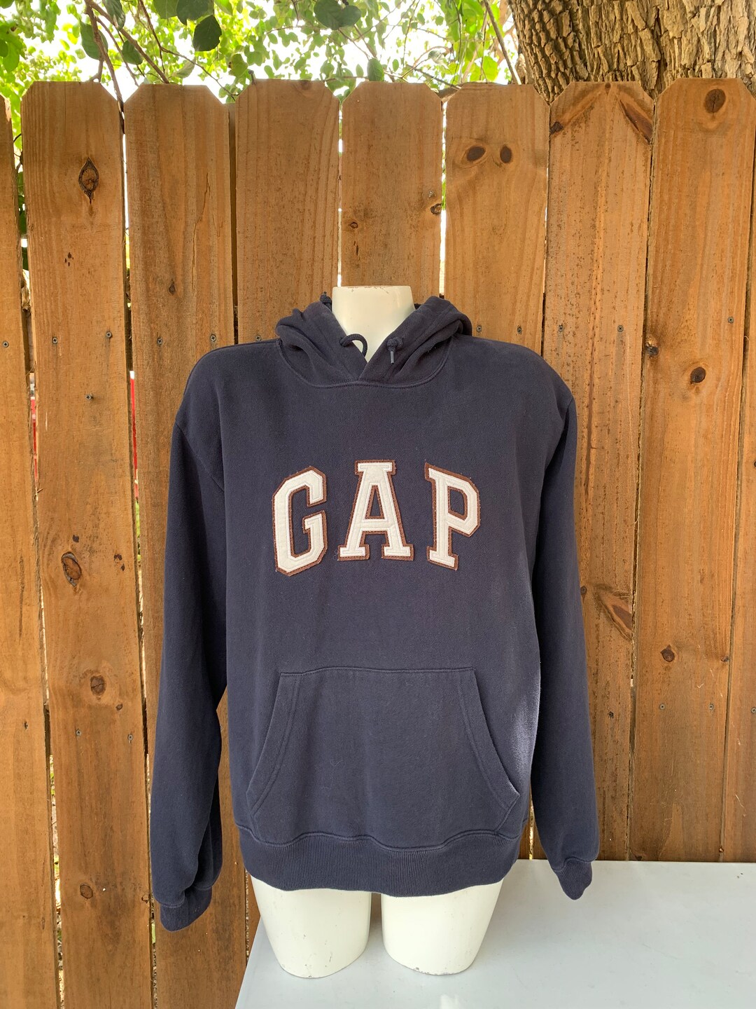 トップス old gap navy hoodie 00s 90s y2k il_1080xN.5414440585_blow.jpg