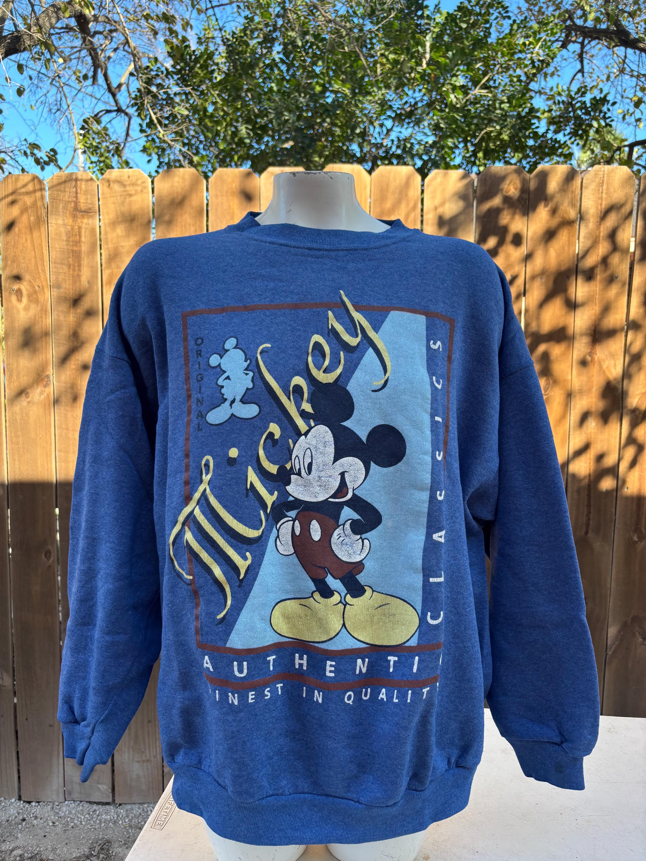 Vintage 90s Mickey Unlimited Jerry Leigh Mickey Mouse Crew Neck