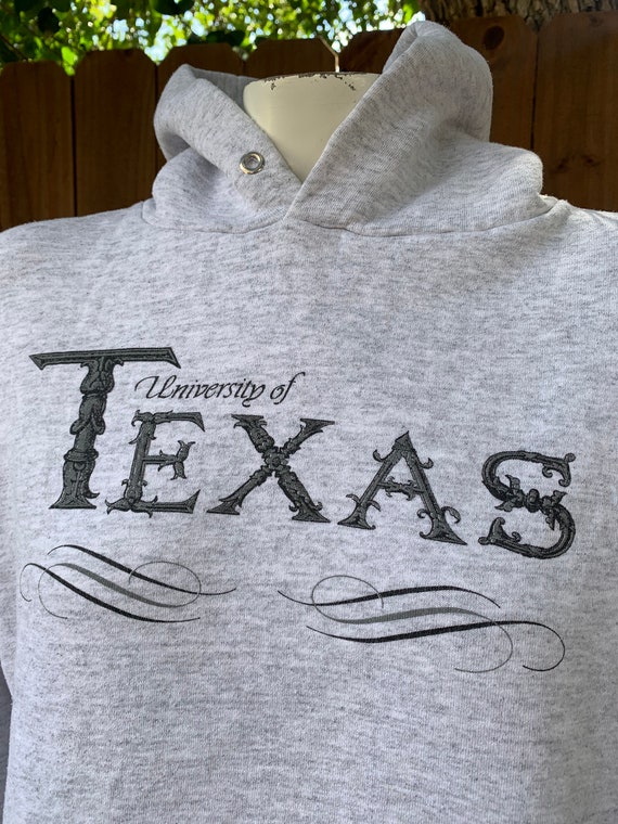 90’s Vintage Texas University Unisex Hoodie size … - image 2