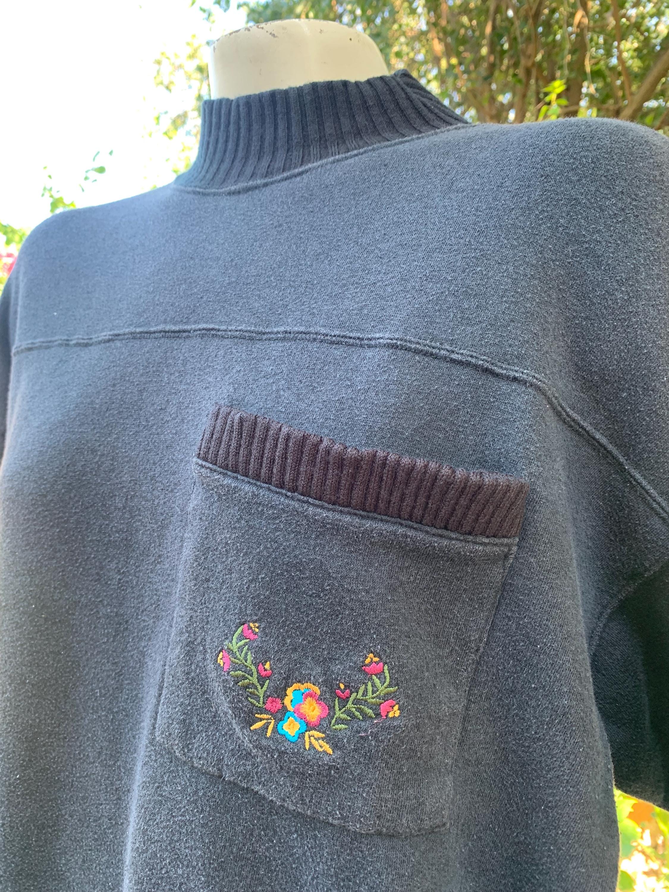 90 年代ヴィンテージ Cherry Stix Ltd タートルネック スウェット 