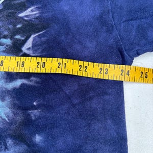 Y2K Vintage “Beautiful Angel Fairy” Blue Tie Dye Men’s T-shirt size XL, Streetwear, Urban Outfitters, Fairycore, Globincore, Aesthetic. image 6