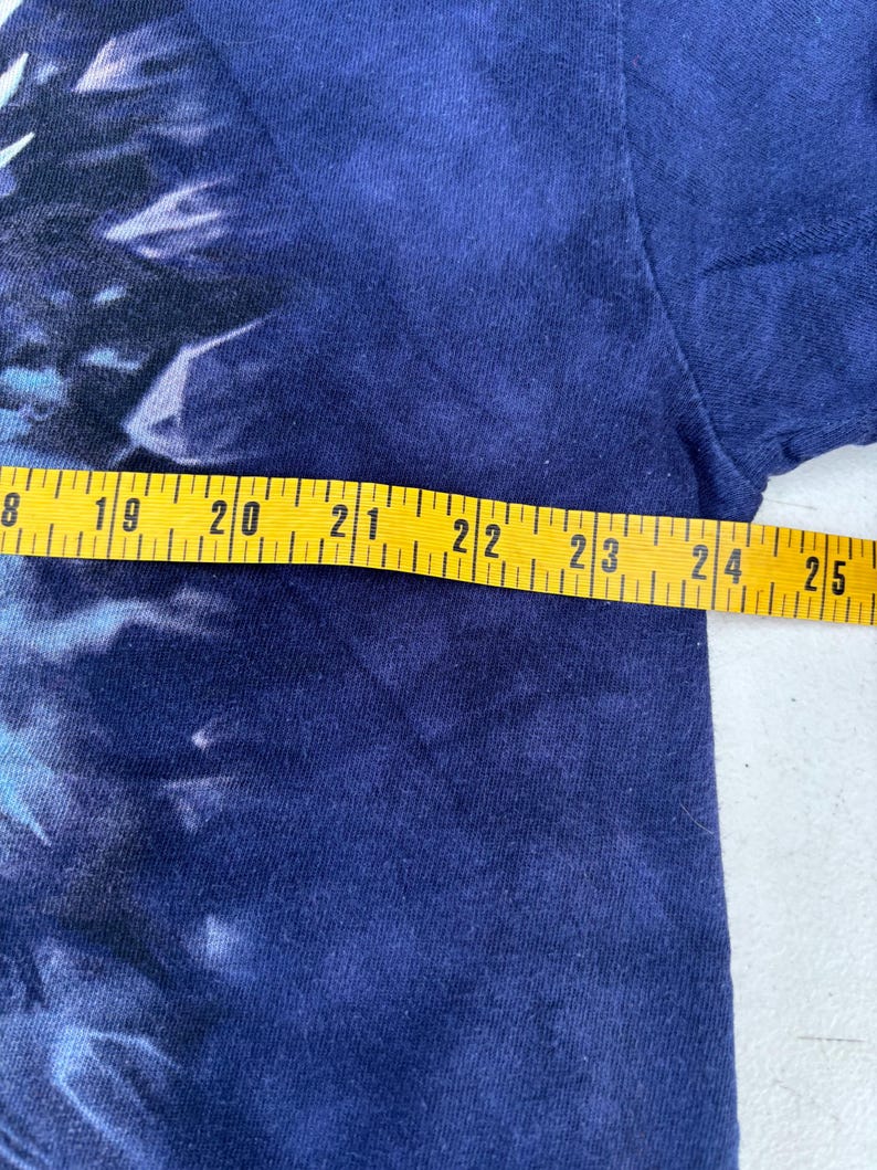 Y2K Vintage “Beautiful Angel Fairy” Blue Tie Dye Men’s T-shirt size XL, Streetwear, Urban Outfitters, Fairycore, Globincore, Aesthetic. image 6