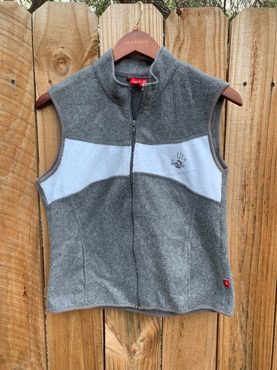 Y2K Vintage Mudd fleece vest size Large.