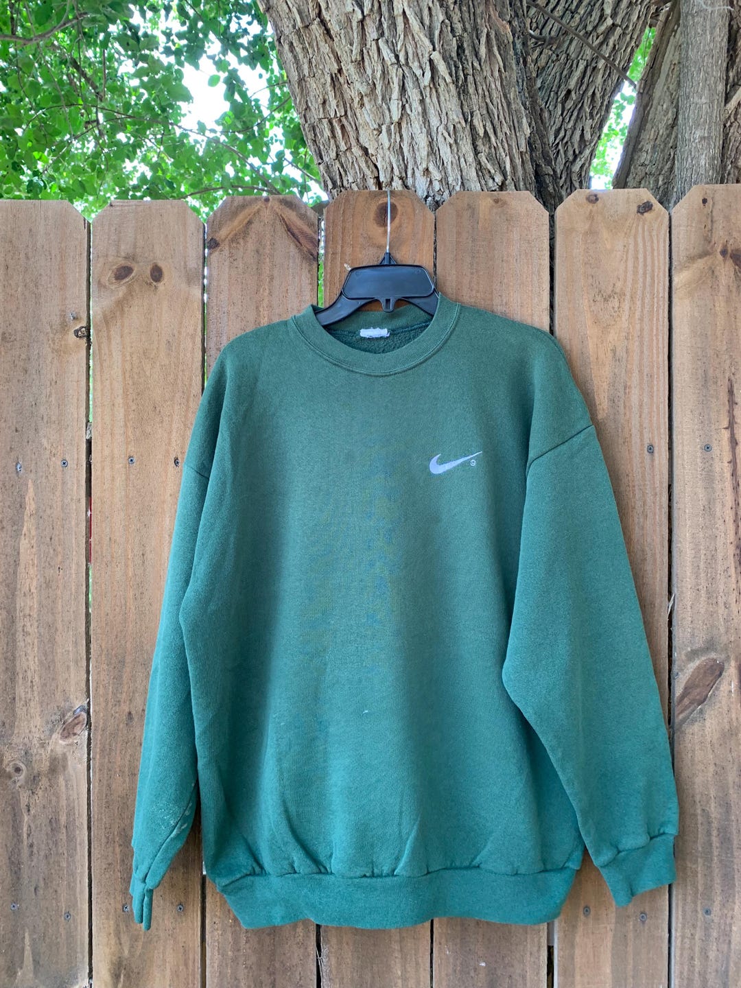 olive green nike sweater