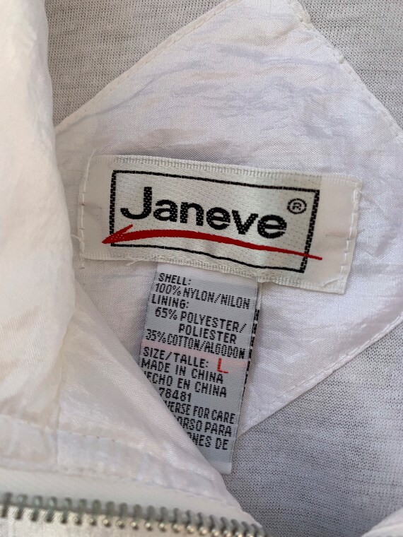 Vintage 90’s Janeve two tone bomber jacket size L… - image 4