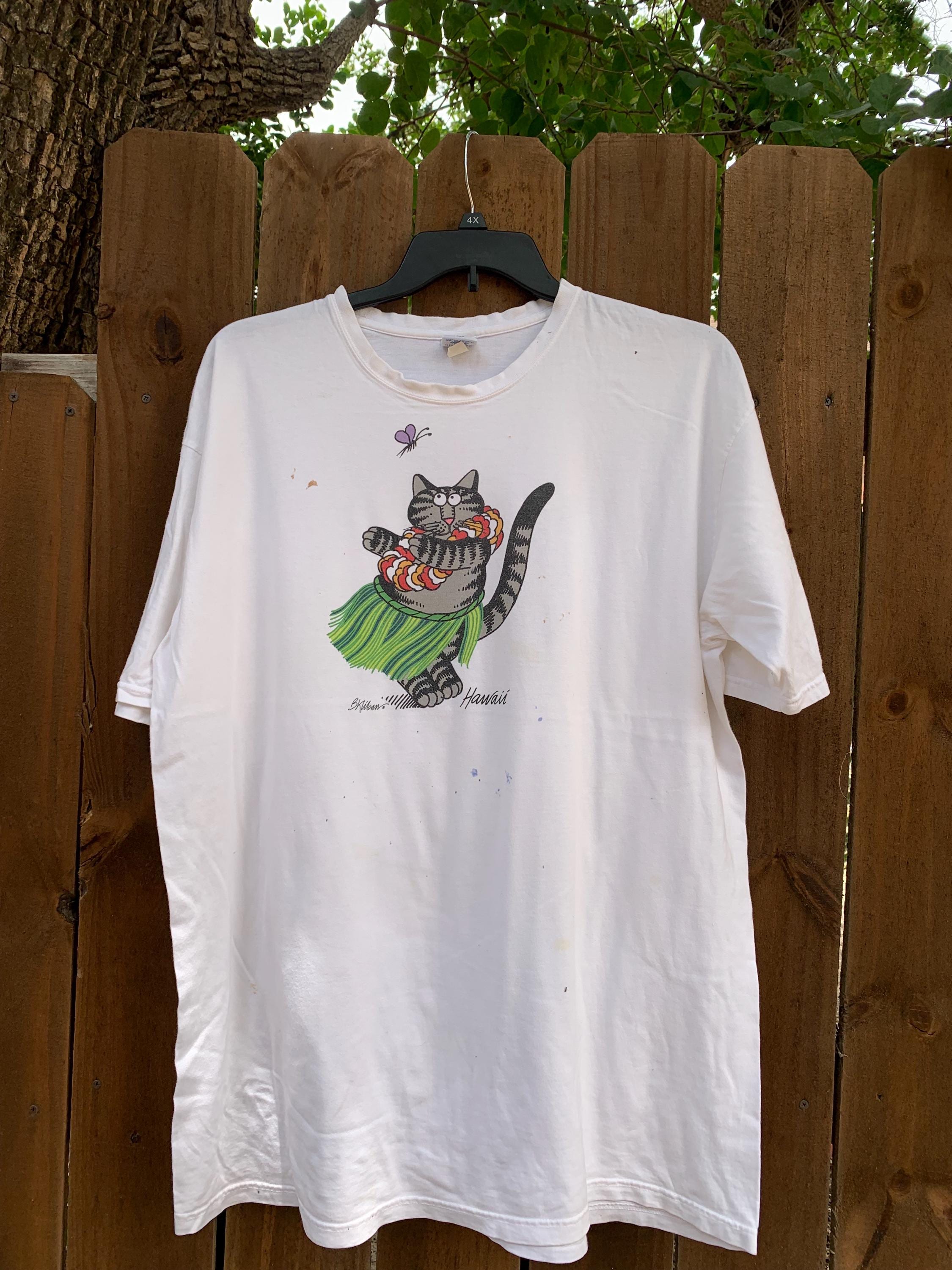 Kliban cat shirt - Etsy 日本