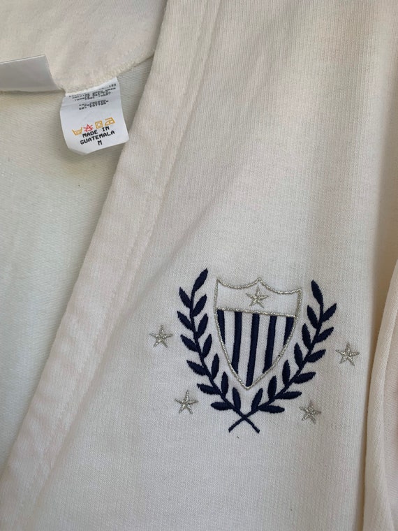 Vintage 90's Deadstock JANTZEN Cardigan Sweatshirt Size