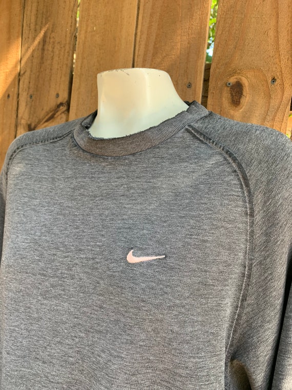 90’s Vintage Nike small swoosh embroidered sweats… - image 2