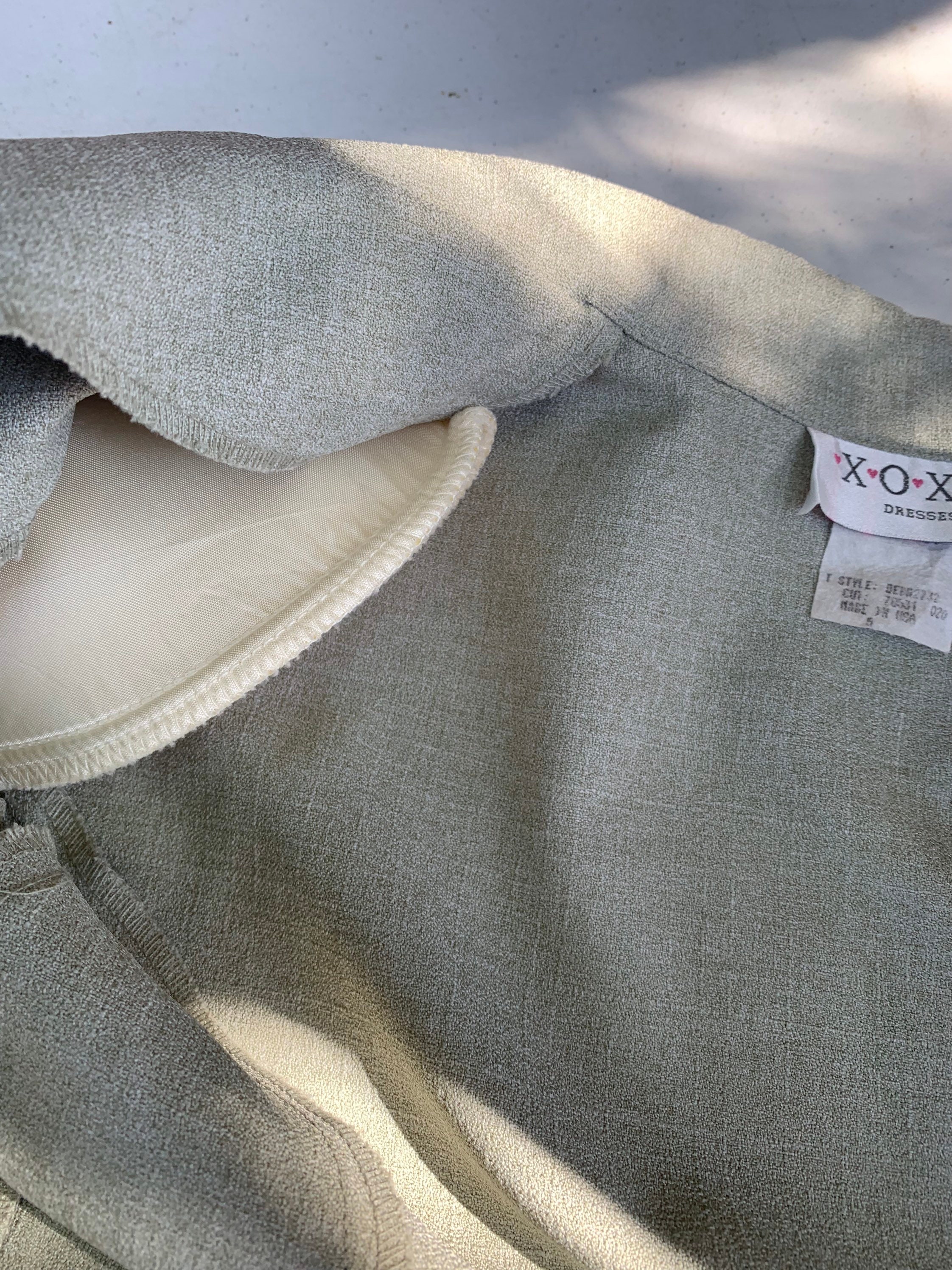 Vintage 90s XOXO Sage Womens Top Size 5 Vintage Y2K Short - Etsy