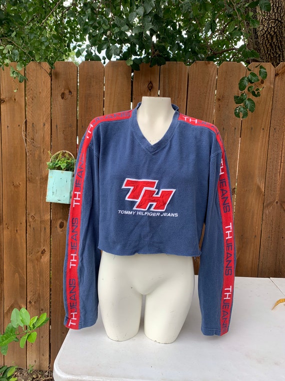 Tommy hilfiger top crop top 90s