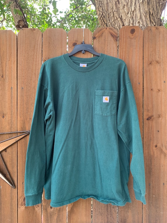 Y2K Vintage Carhartt Men’s Long Sleeve t-shirt siz