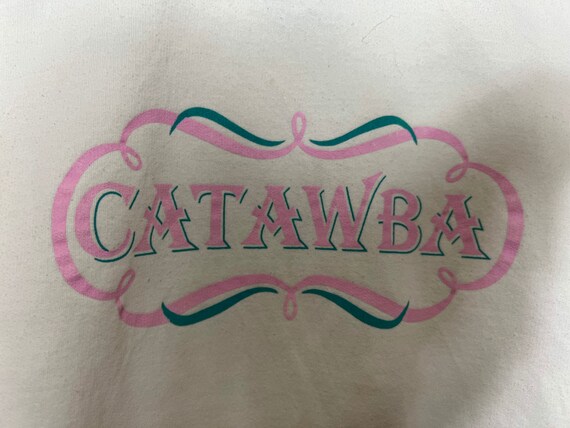 Vintage 90’s Catawba College turtleneck sweatshir… - image 2