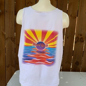 Vintage 90’s Hard Rock Cafe Niagara Falls Tank Top Tourism T-shirt size Medium.