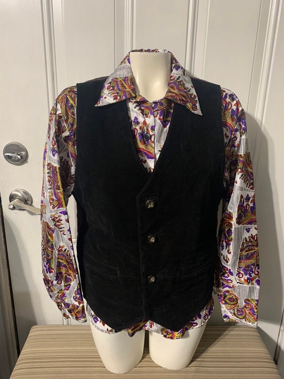 Vintage Ashleigh Morgan Button up blouse Polyeste… - image 1