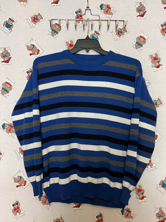 90s vintage men knit sweatshirt size XXL by Soren… - image 1
